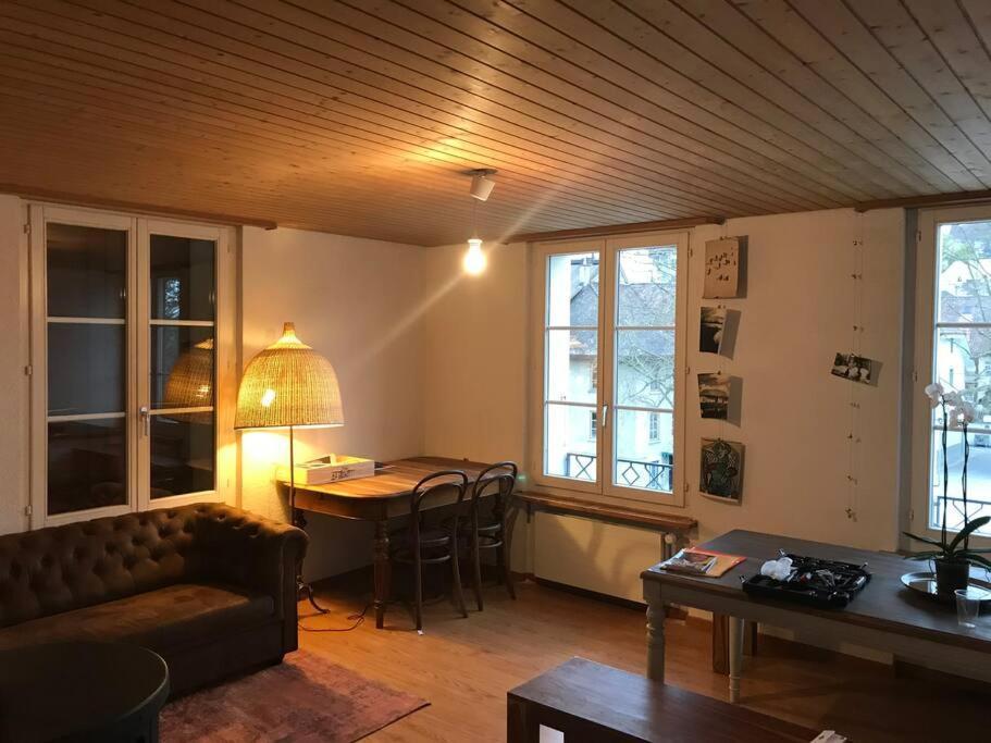 Simple Flat 72 M2 In The Centre Of Burgdorf With Private Parking Apartment Bagian luar foto